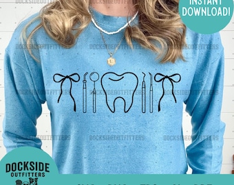 Tandbåge SVG PNG, tandtand Clipart, omedelbar digital nedladdning för Cricut DTF sublimeringslasergravering