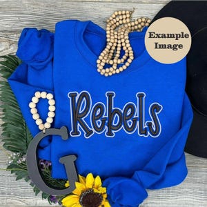 Custom Name 3D Puff Embroidery file, Personalized Puffy Font with Satin Edge outline image 9