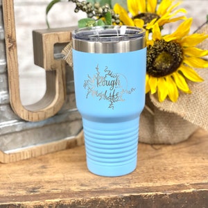 Rough Life Lake Map 30oz Tumbler