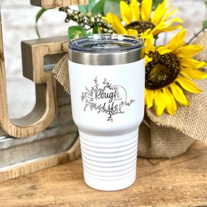 Rough Life Lake Map 30oz Tumbler