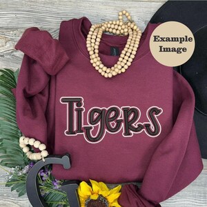 Custom Name 3D Puff Embroidery file, Personalized Puffy Font with Satin Edge outline image 3
