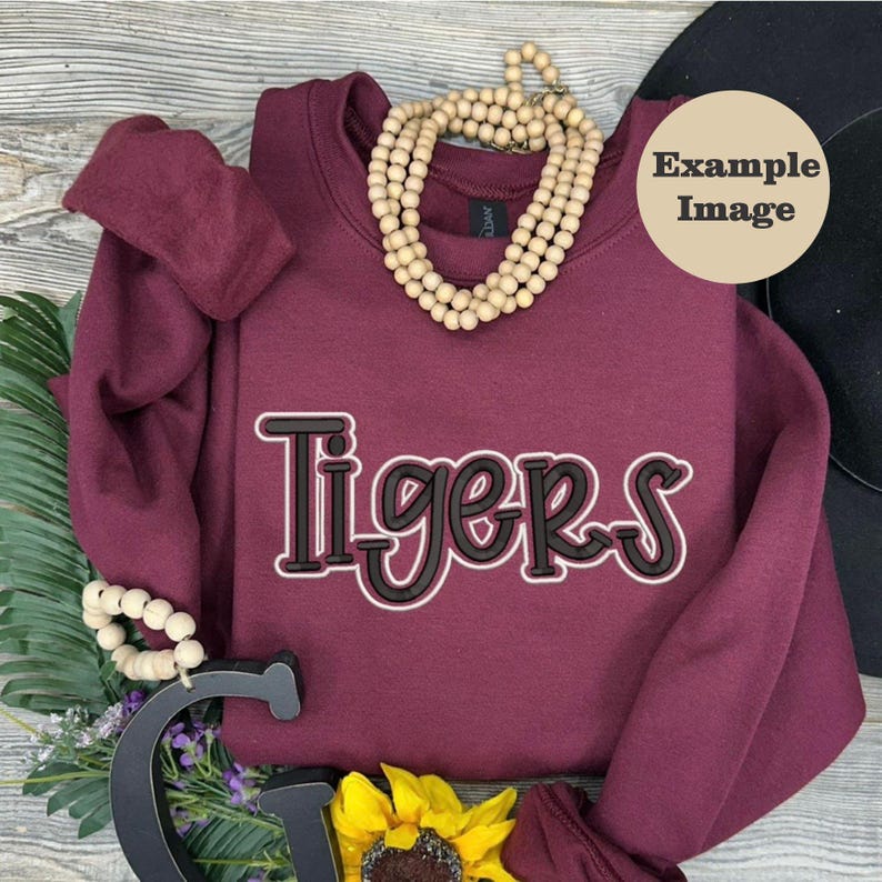 Custom Name 3D Puff Embroidery file, Personalized Puffy Font with Satin Edge outline image 3