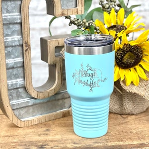 Rough Life Lake Map 30oz Tumbler