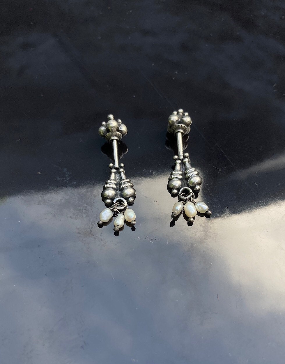 Silver Bugadi Earrings Bugdi Koppu Indian Tribal Earrings Upper Helix Piercing Cartilage Piercing Maharashtrian Bugadi Kolhapuri Bugadi Etsy India