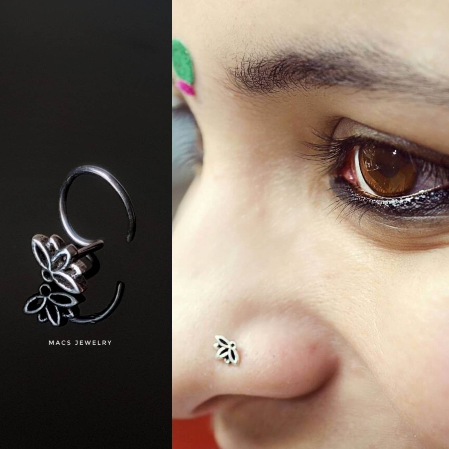 Macs jewelry nose pin Clearance