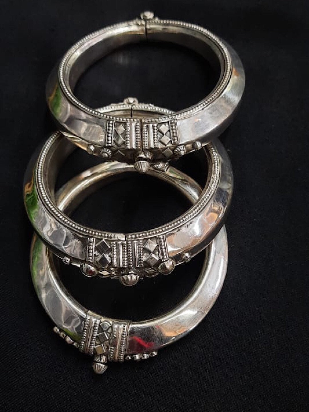Silver kada design with price sale