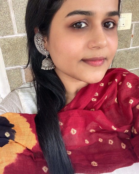Silver antique jewellery with hotsell saree