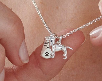 staffy necklace