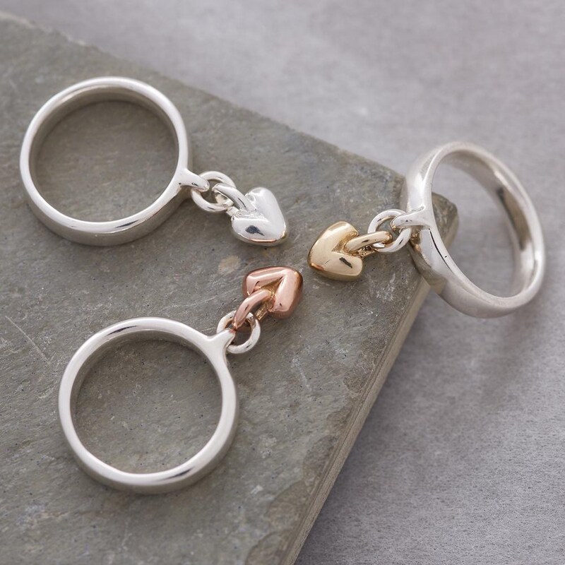 Dangle Charm Ring - Etsy