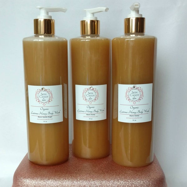 Organic | Lustrous Honey | Body | Cleansing Milk | Wash | Ultra Hydrating