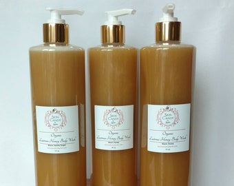 Organic | Lustrous Honey | Body | Wash | Ultra Hydrating | Cleansing Milk