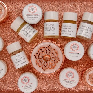 Organic Anti-aging Skincare Collection 13 Piece Sample Set Pro-aging