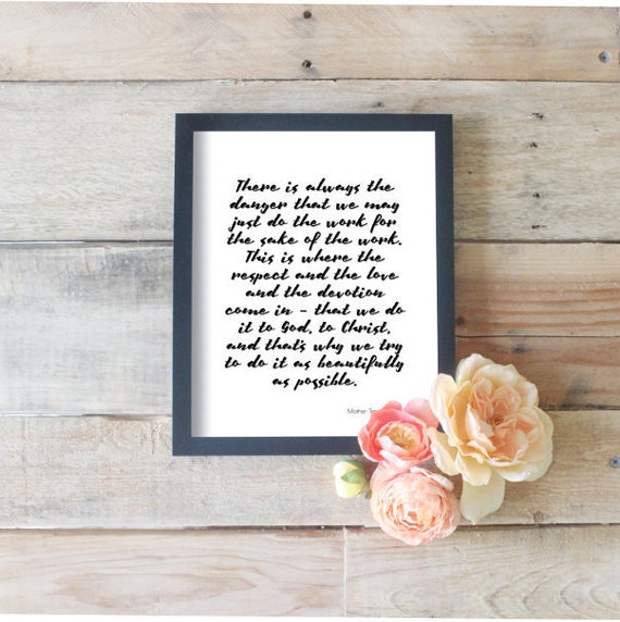 Catholic Wall Art Devotion Quotes There Is Always The Etsy