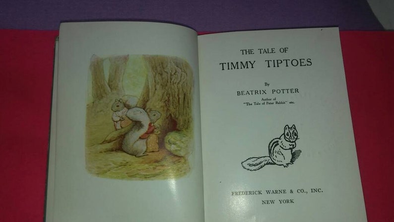 beatrix potter the tale of timmy tiptoes beatrix potter the tale of timmy tiptoes