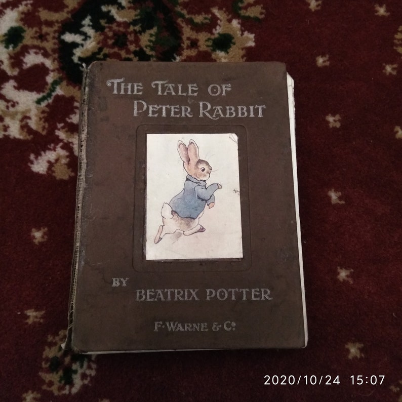 Beatrix Potter Book. Peter Rabbit. First Edition. First Print. Etsy