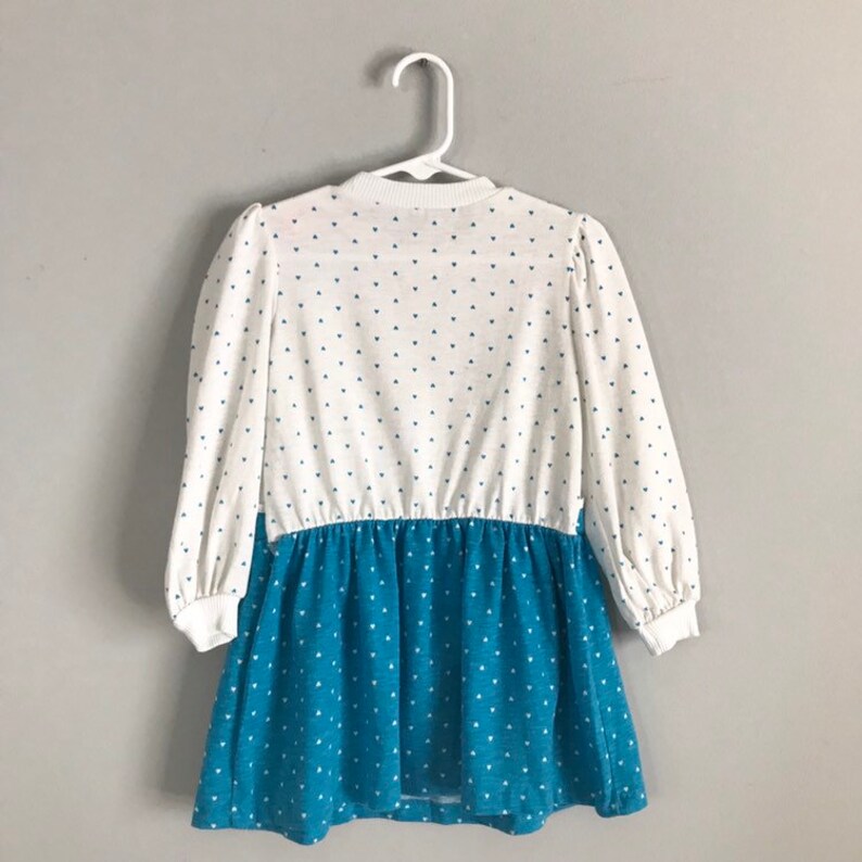 Repair CLEARANCE - OSVKC0769 Vintage Soft Heart Print Suspender Dress Girls 34