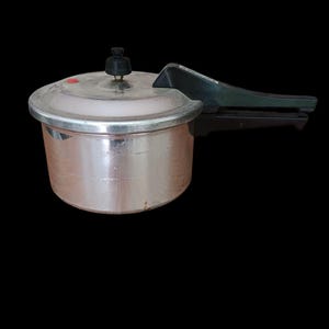 Vintage Mirro 4 Qt Schnellkochtopf M-5304-11 Mid Century Aluminium Herd Retro Küchengeschirr Werke USA Made