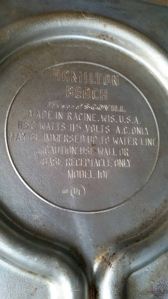 SALE Copper Top Electric Skillet Fryer Hamilton Beach / 