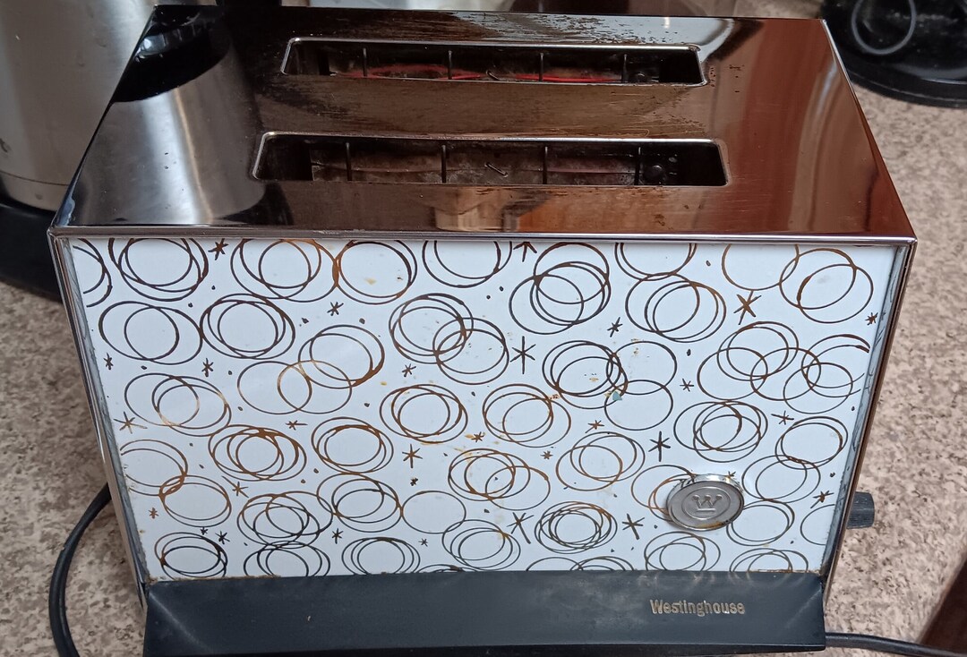 MCM Westinghouse Motorized Toaster 2-slice Chrome HT.69-1 Unique Mid ...