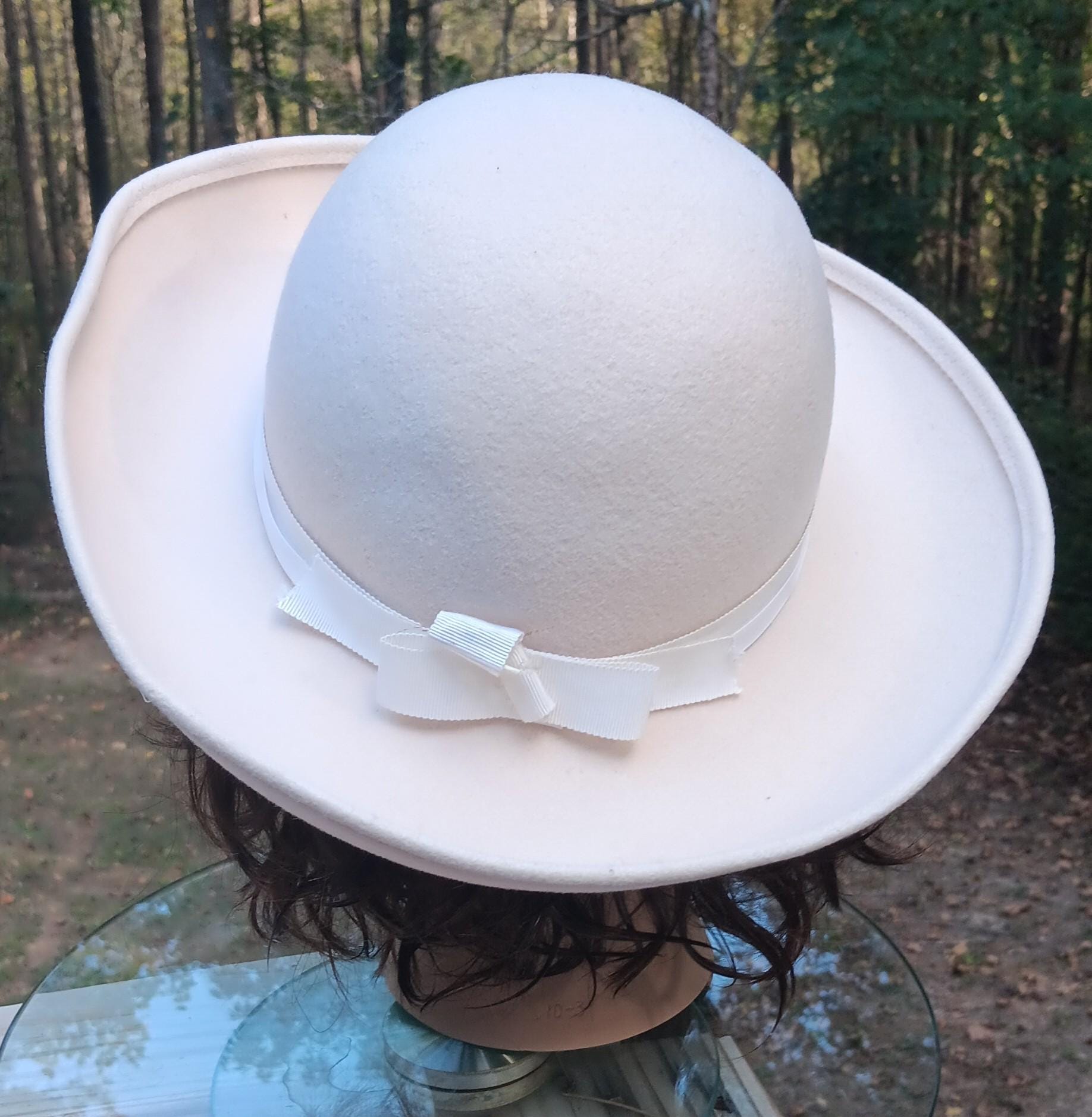 Vintage Wool Hat Michael Howard Miss Bierner Mid-century  display picture 1