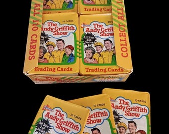 Vintage Andy Griffith Show Trading Cards 1991 Box Partial Set Sealed Packs Mayberry TV Memorabilia Display