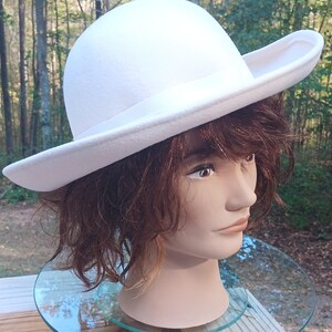 Miss Bierrer vintage hat Vintage Michael Howard Miss Bierner Wool Hat Gray Derby  main image 3