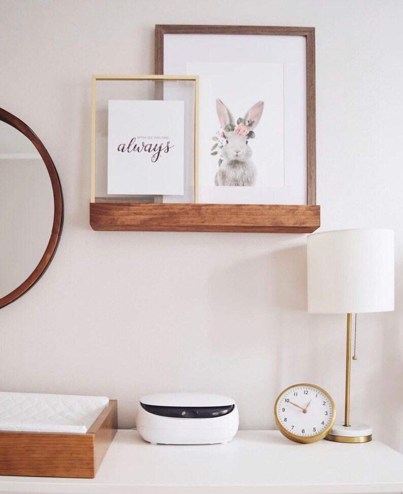 Nursery Shelf Picture Ledge Shelf Ledge Shelf Wood Shelf Etsy