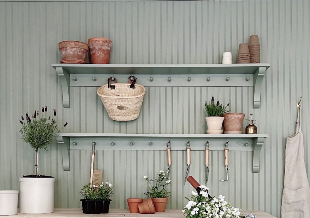 Shaker Peg Rack With Shelf Peg Rack Peg Rail Wall Mounted Coat Rack Wood Bracket Shelf European Farmhouse Shelf Etsy