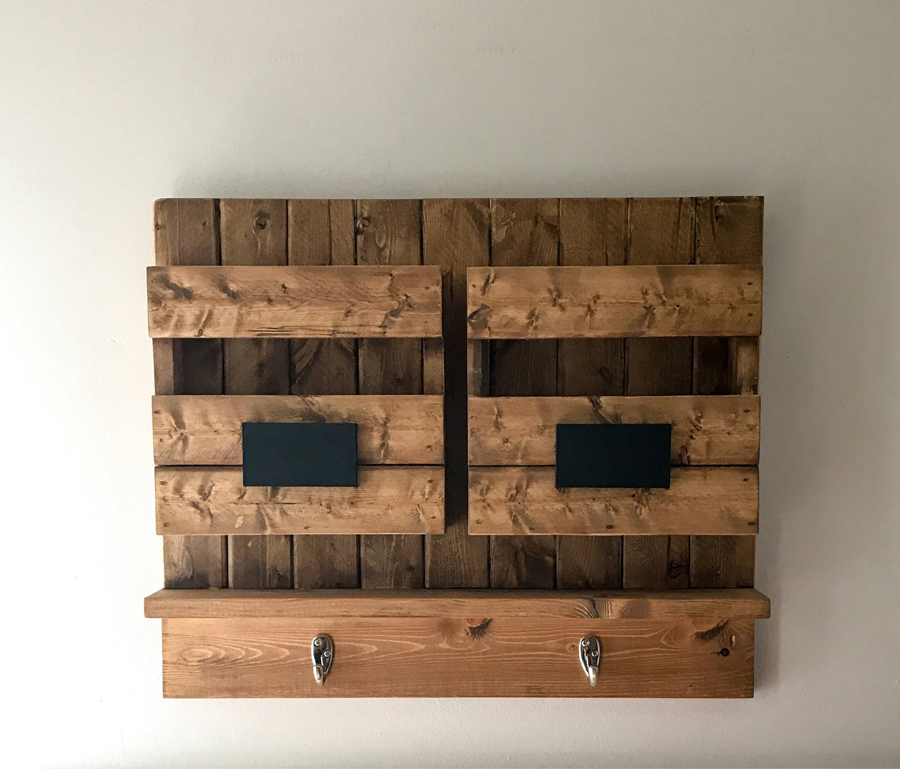 Mail Organizer Wall Organizer Mail Holder Magazine Etsy