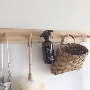 Shaker Peg Rail - Peg Rack - Peg Rail - Wall Mounted Coat Rack - Towel Rack - Utility Shelf