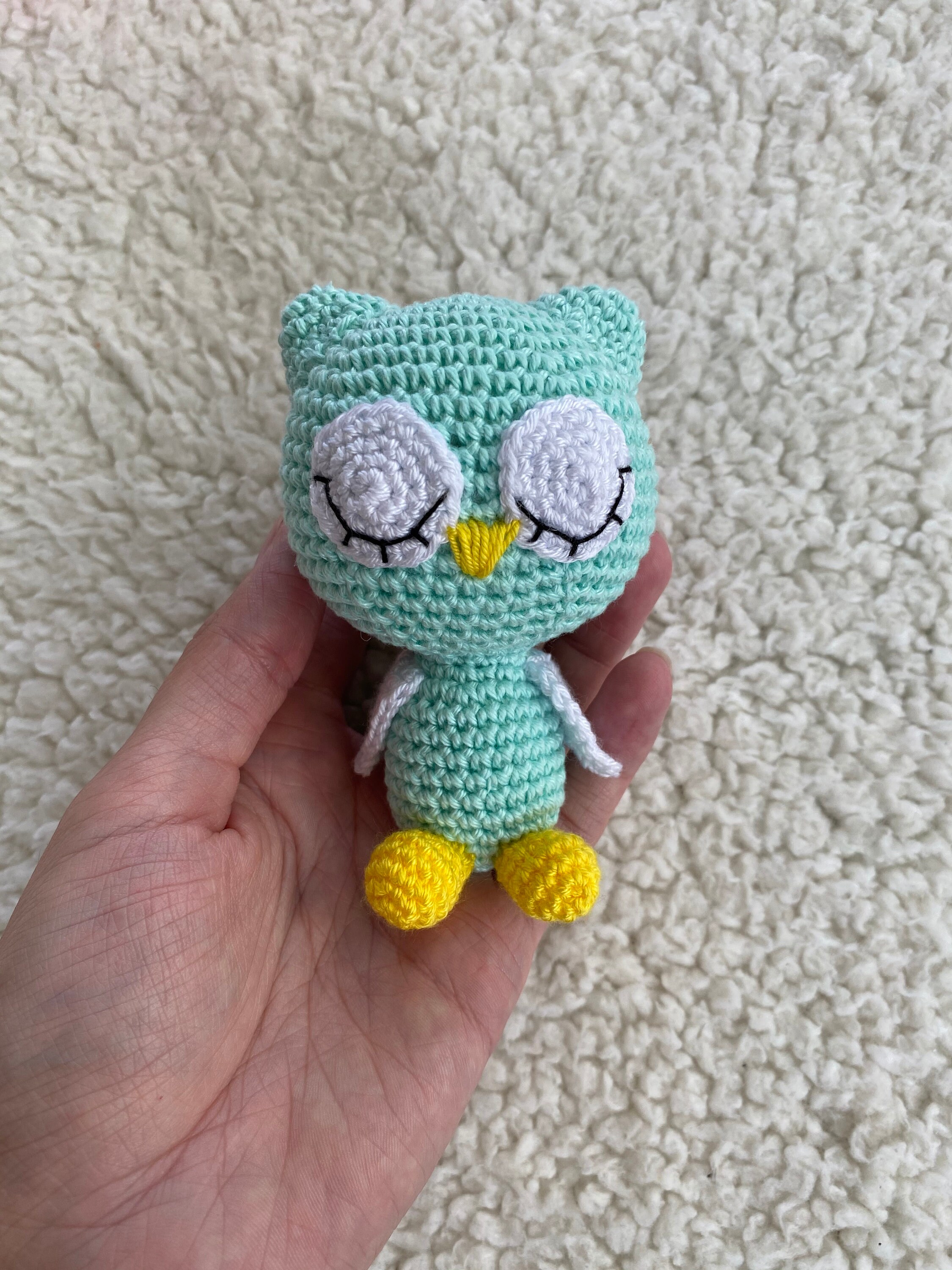 Owl crochet pattern, Amigurumi Owl pattern, PDF tutorial, Eng, Mezglinsh patterns