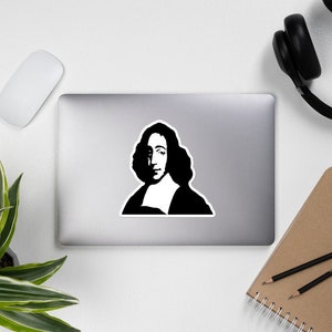 Sticker - Baruch Spinoza - Philosophy