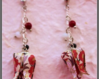 Paper Tulip earrings