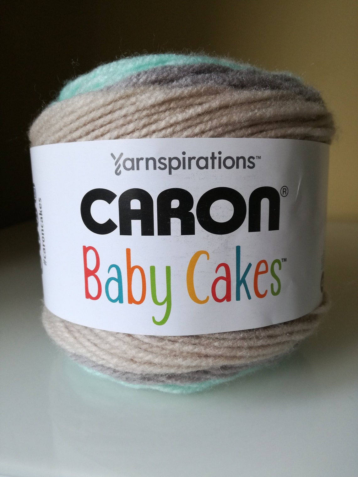 Caron Baby Cakes Dreamy Mint Etsy