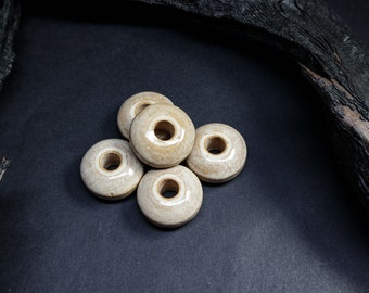 Spindle Whorl | 14g | Pottery Whorl | Hand Crafted | Stoneware