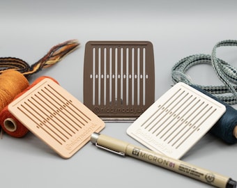 リジッドヘドル | 21穴 | ナローバンド織り | バックストラップ織り