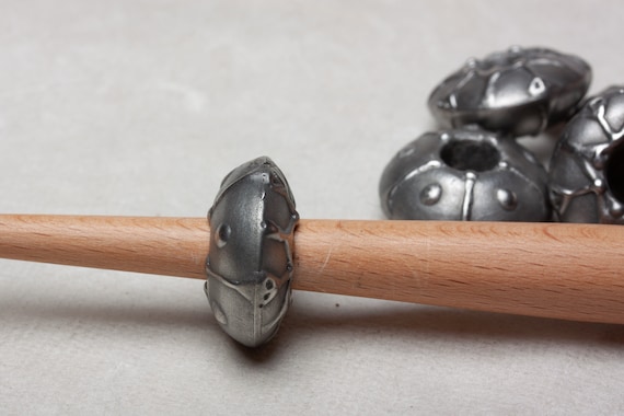 Fuseau De Filage – Drop Spindle – Tourbillon Inférieur, Environ 10 Cm De Long