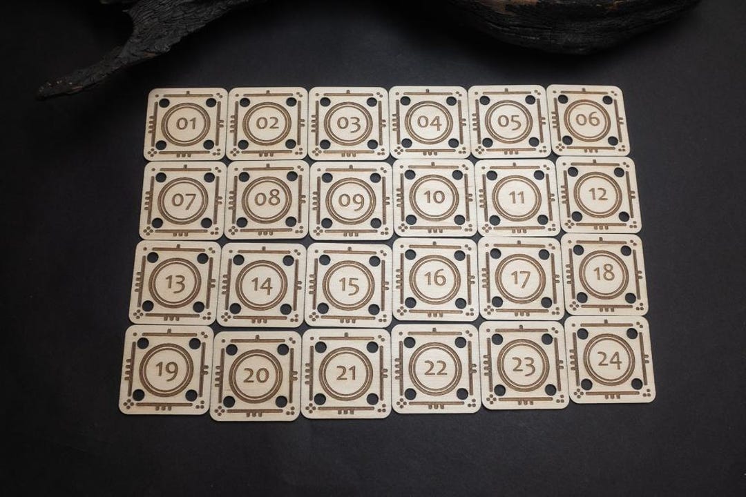 Tablets Card Design Weaving Tablets | Tablet Weaving Cards | 40mm X 40mm X 1.5mm | 24 X ...