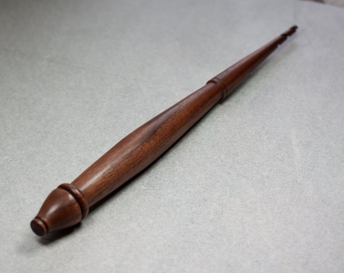 French Spindle Reproduction French Style Whorlless Spindle Hand