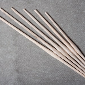 Spindle Sticks Viking Age Style Spindle Sticks Hand Turned image 1