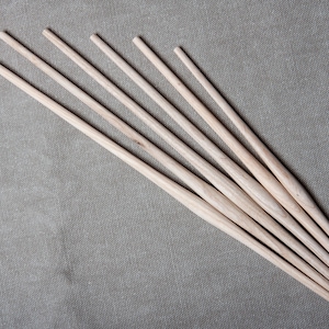 Hand Turned Ash Spindle Sticks: Viking Age Style