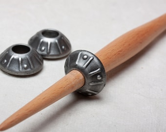 Spindle Whorl | 18g | Hand Cast | Pewter
