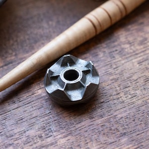 Spindle Whorl | 27g | Hand Cast | Pewter