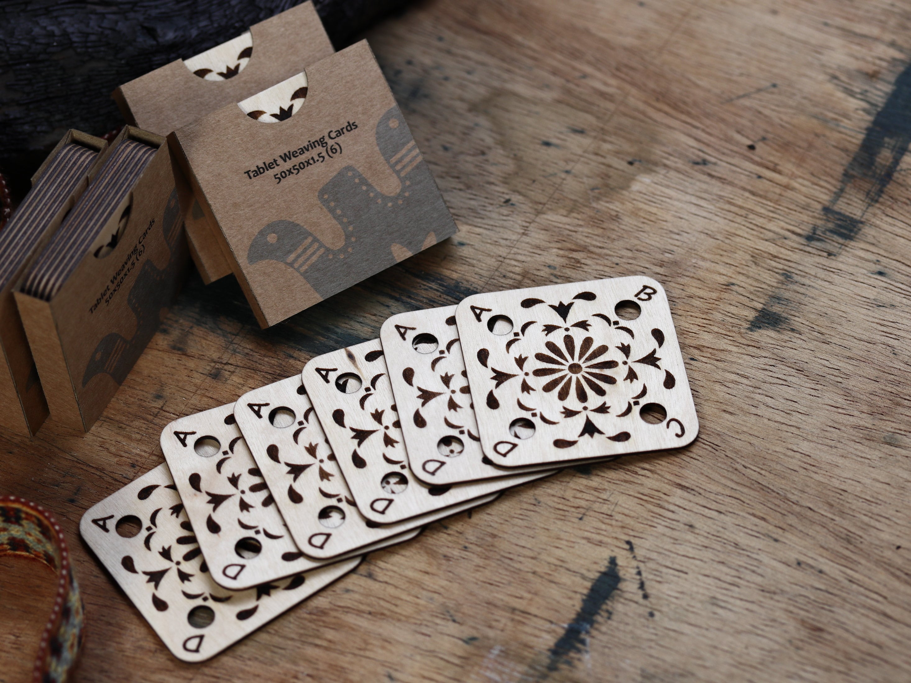 Tablet Weaving Cards Weaving Tablets 50mm X 50mm X 1.5mm Etsy