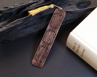 Engraved Bookmark | Wooden Bookmark | Viking Design