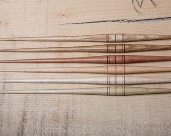 Spindle Sticks | Medieval Style Spindle Sticks | Light Weight | Hand Turned