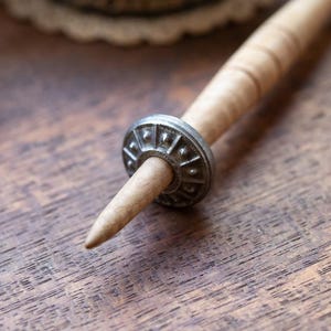Spindle Whorl | 21g | Hand Cast | Pewter