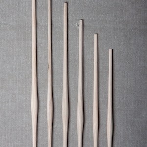 Spindle Sticks Viking Age Style Spindle Sticks Hand Turned image 3