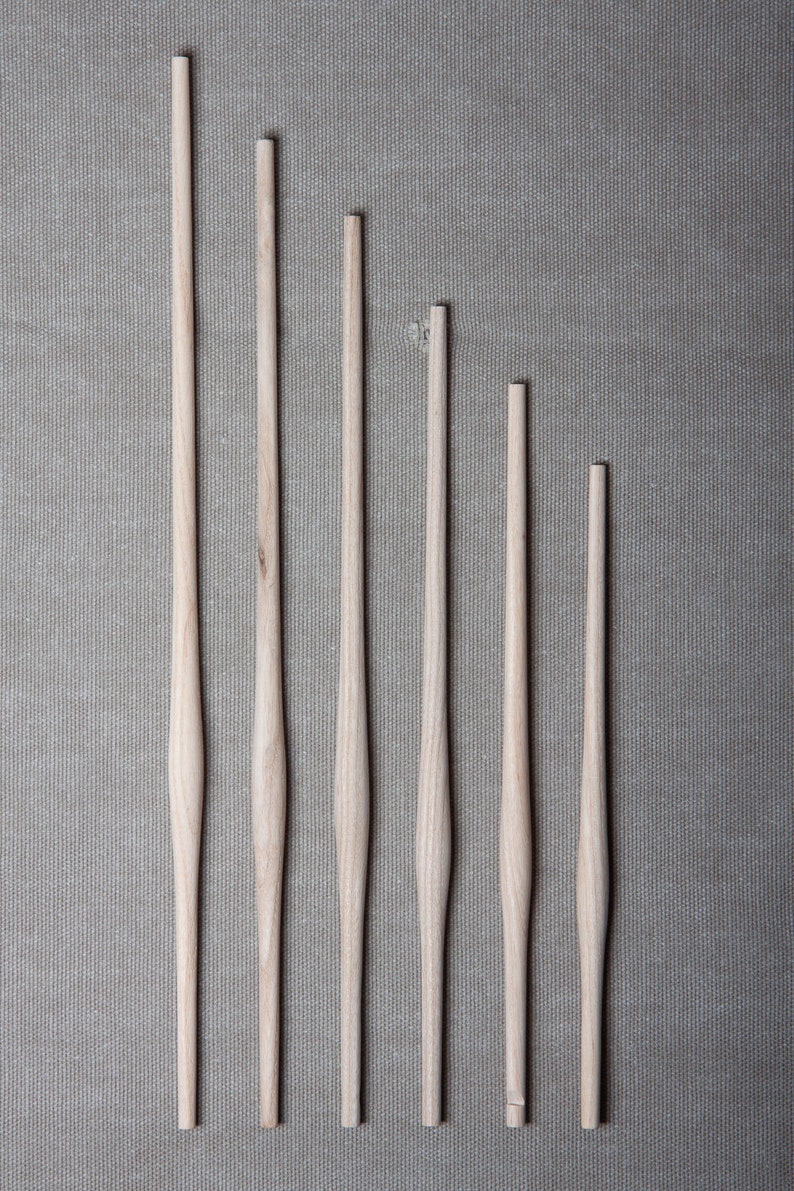 Spindle Sticks Viking Age Style Spindle Sticks Hand Turned image 3