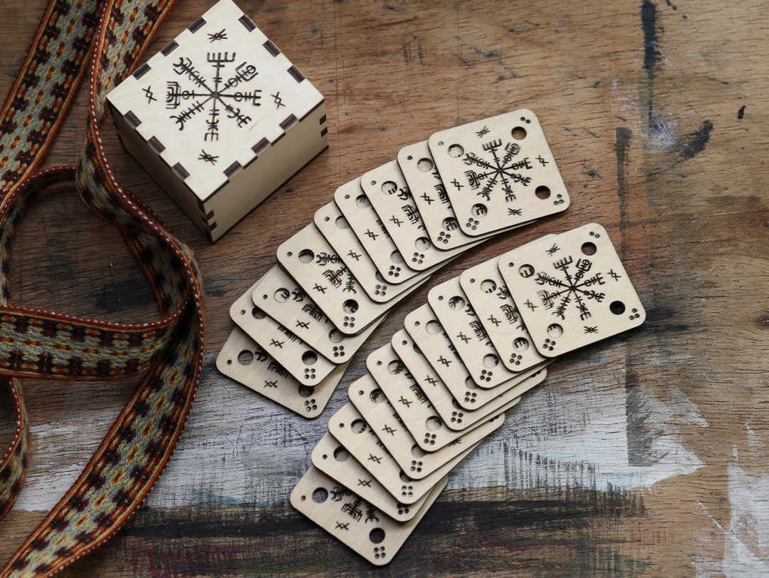 Tablet Weaving Cards Weaving Tablets 40mm X 40mm X 1.5mm 24 X Tablets